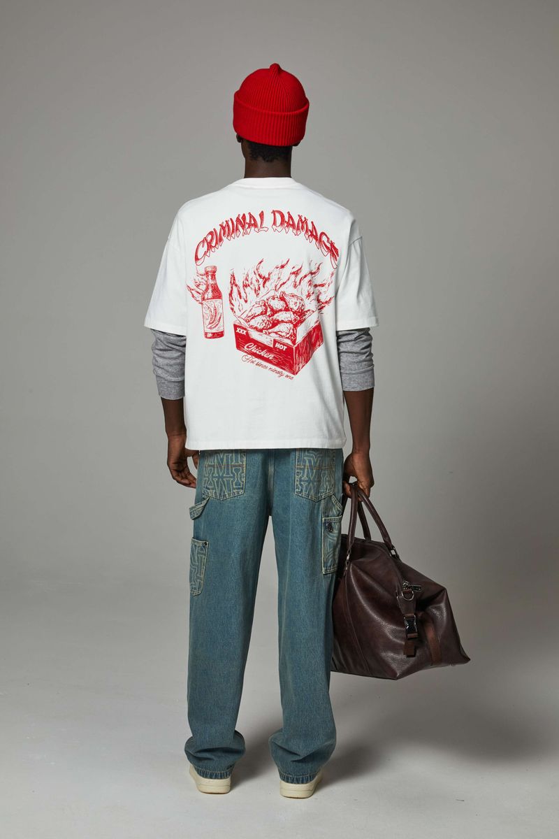 Criminal Damage Hot Wings Tee