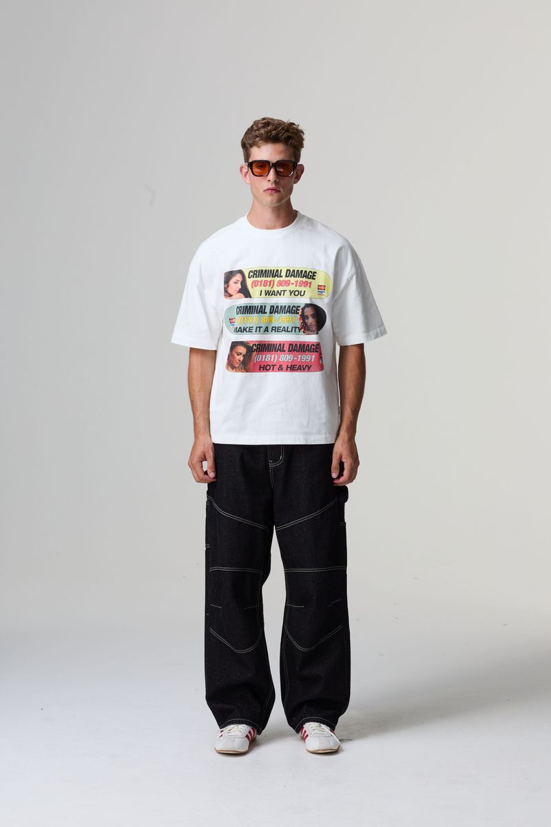 Criminal Damage Hotline Reality Tee