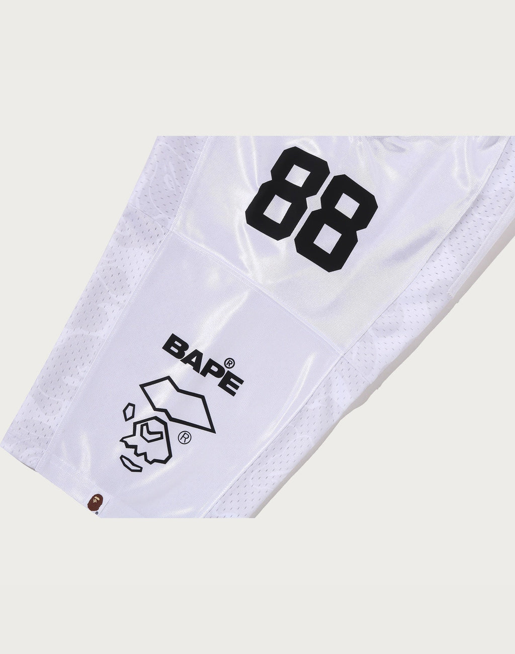 SOLID CAMO MULTI LOGO RELAXED FIT FOOTBALL JERSEY TEE MENS