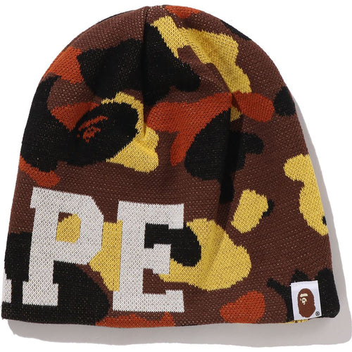 1ST CAMO KNIT CAP MENS