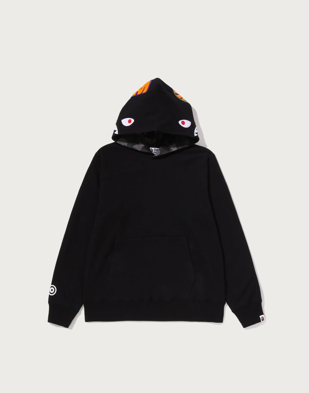 COLOR CAMO SHARK PULLOVER HOODIE MENS