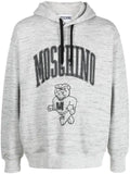 Moschino logo drawstring hoodie