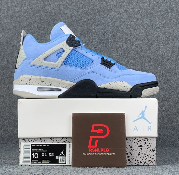 Air Jordan 4 Retro 'University Blue' Sneakers