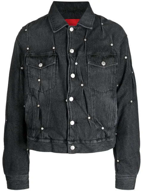 KUSIKOHC studded denim jacket