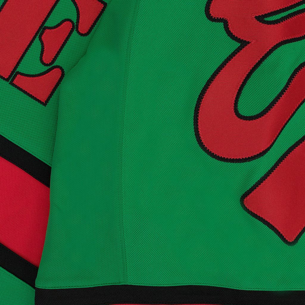 GREEN PUBLIC ENEMY GAME SWEATSHIRT