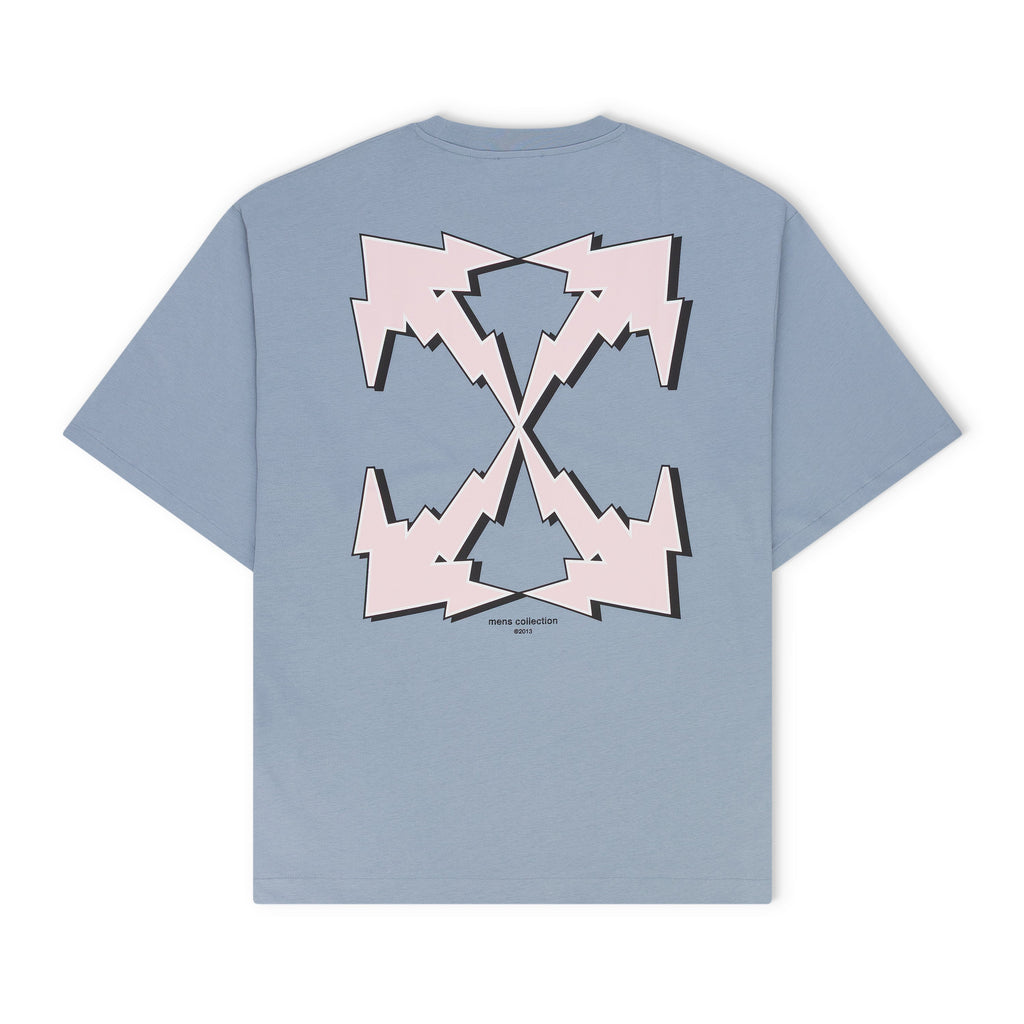 Faded Denim Skate Fit Bolt Arrow Graphic T-shirt