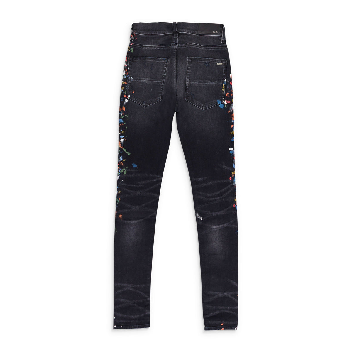Black Skinny Painter Jean
