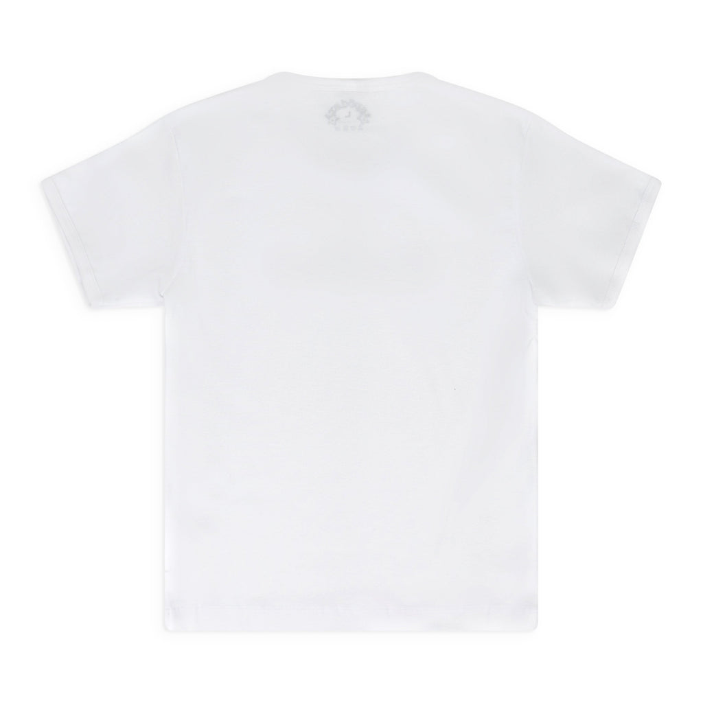 White White Script Baby T-Shirt