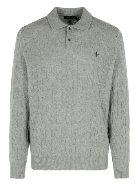 Polo Ralph Lauren cable-knit wool-cashmere sweater