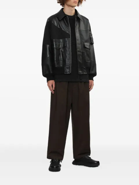 Comme des Garçons Homme patchwork panelled jacket