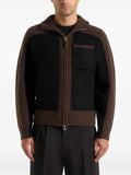 Manière De Voir Rene colour block zip through cardigan