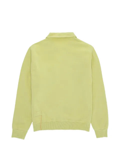 Fortela Yale zip-up woven sweatshirt
