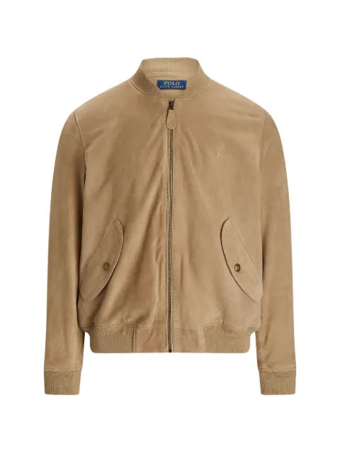 Polo Ralph Lauren suede bomber jacket