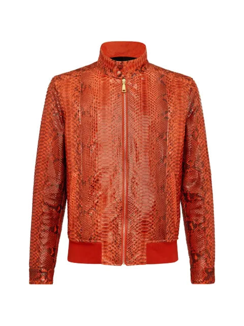 Billionaire bomber jacket in leather