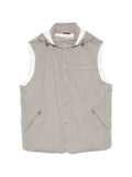 Brunello Cucinelli hooded press-stud gilet