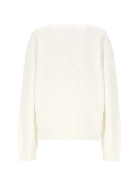 Casablanca x Laduree intarsia-knit sweater