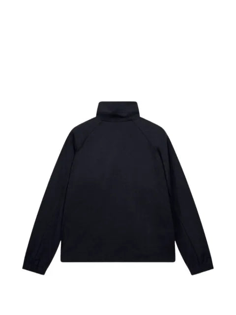Emporio Armani sweatshirt in interlock jersey with high collar and zip