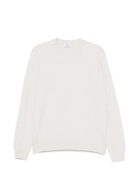 Magazzino Ricambi ribbed-trim crew-neck sweater