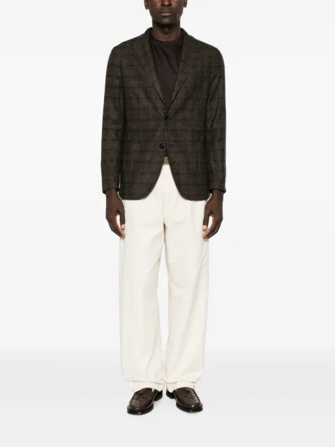 Boglioli check-pattern wool jacket