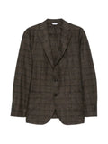 Boglioli check-pattern wool jacket