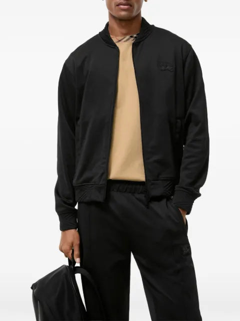 Burberry cotton blend track jacket