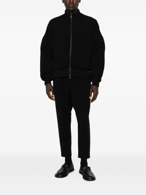 CFCL ribbed-knit zip-up cardigan