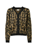 CEDARWOOD leopard-print cardigan