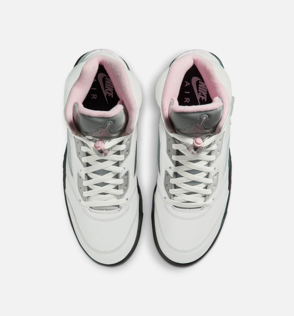 Air Jordan 5 Retro "Medium Soft Pink" Men's Shoe – White/Soft Pink/Black