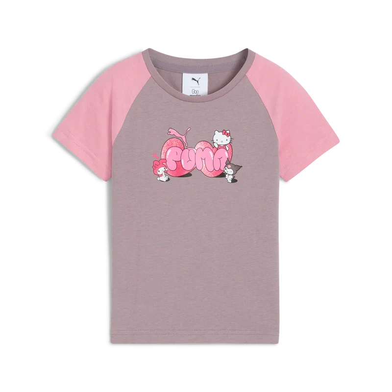 Kids Puma X Hello Kitty Friends Slim Tee