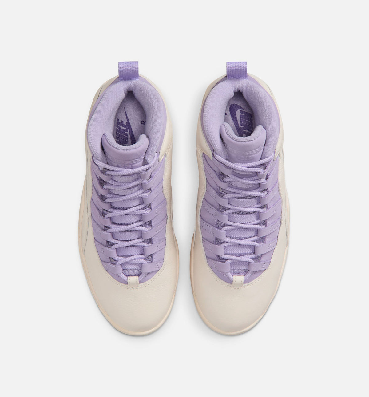 Air Jordan 10 Retro Hydrangeas Women's Lifestyle Shoes - Chalk/Hydrangeas/Wild Grape