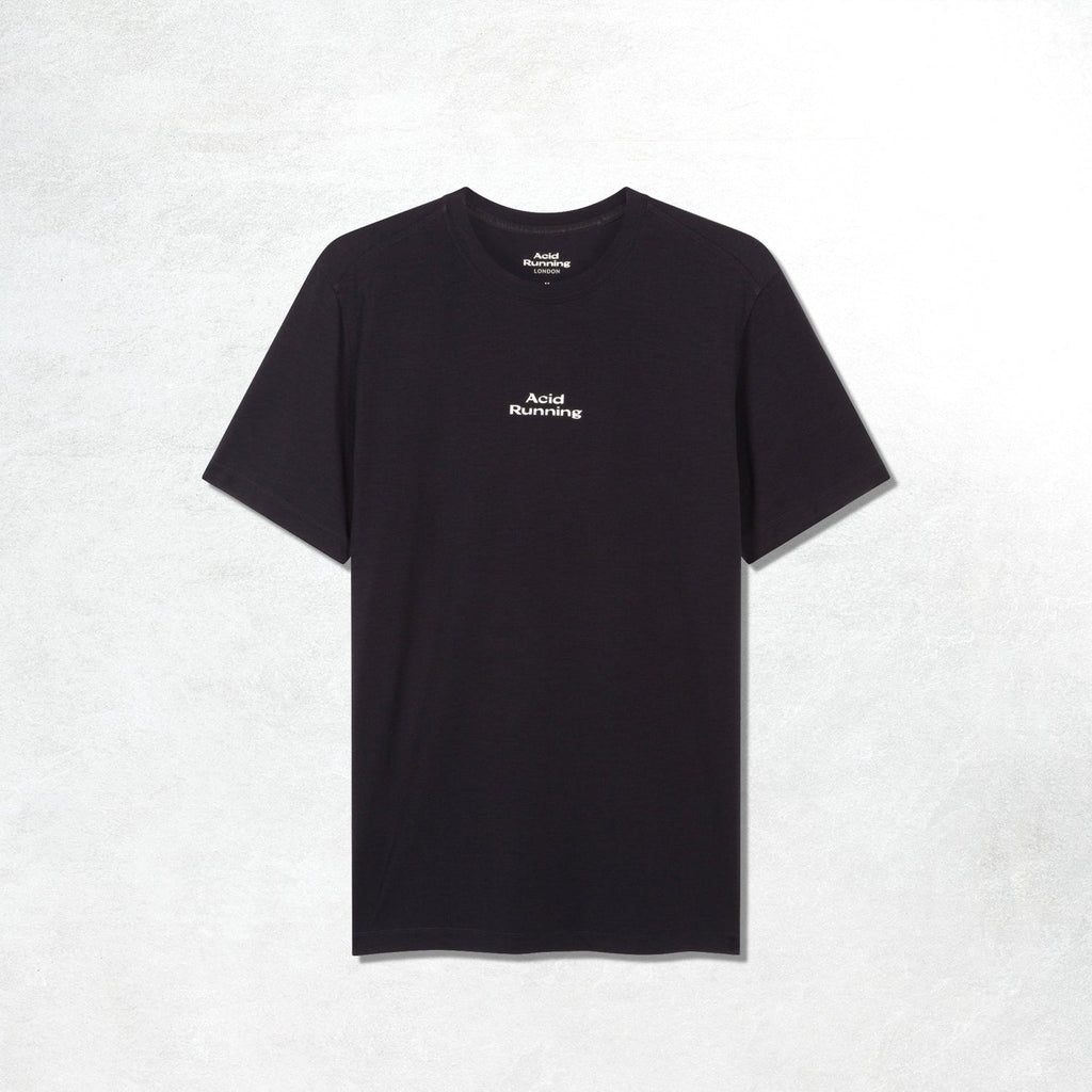 Acid Running Logo T-Shirt - Black