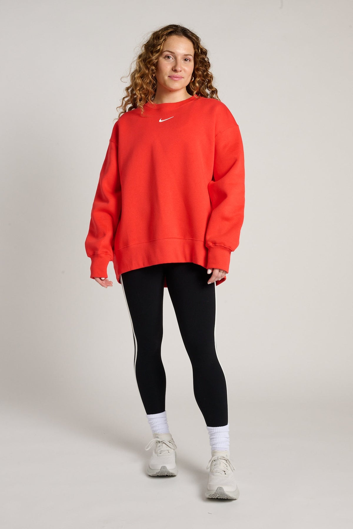 Oversized Crew-Neck Sweatshirt