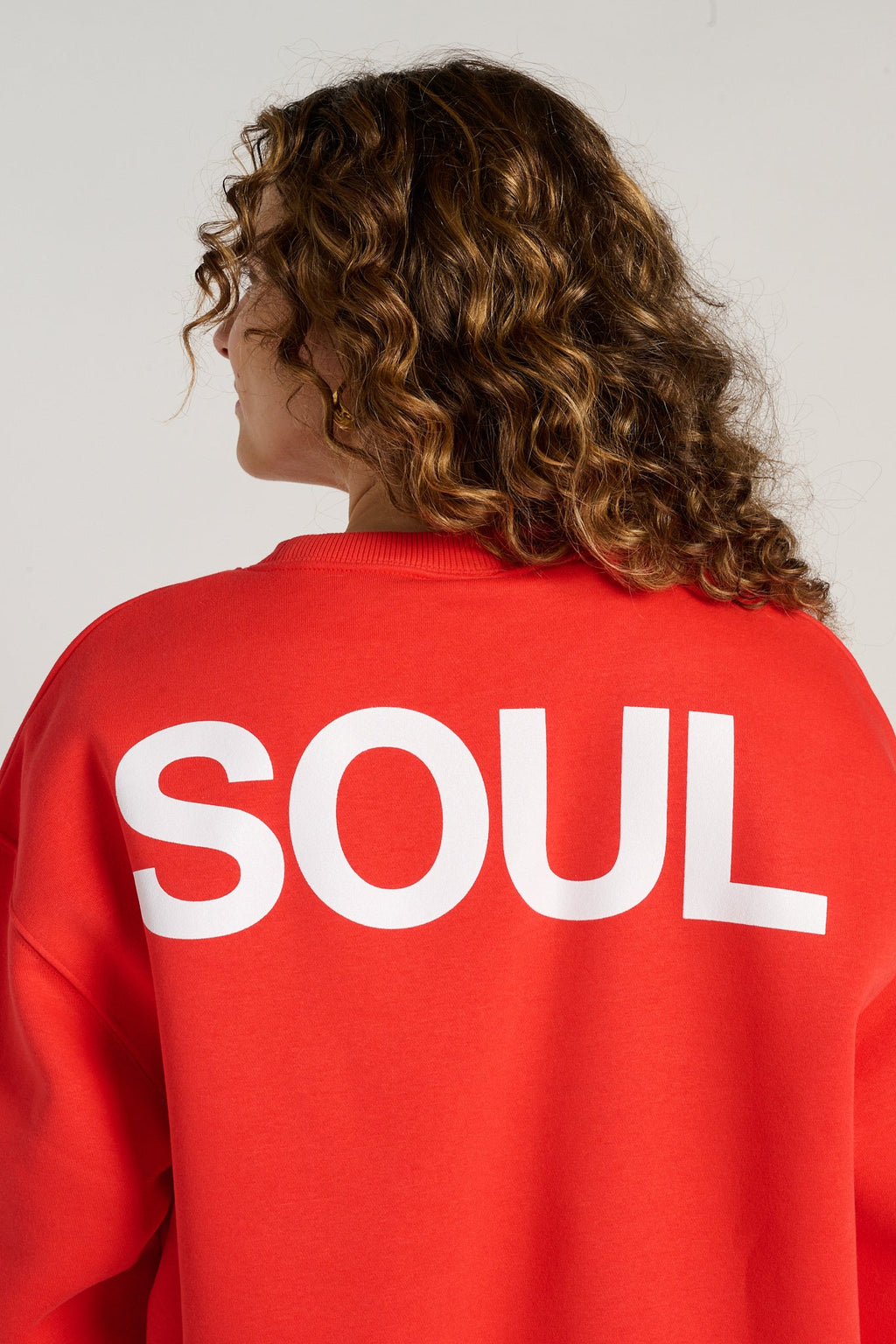 Oversized Crew-Neck Sweatshirt