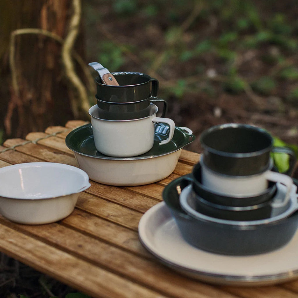 Kinto Foris Wide Mug 400ml: Ash Green