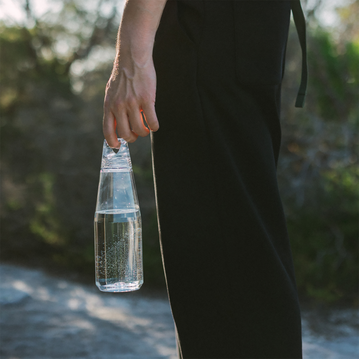 Kinto Trail Bottle 600ml: Clear