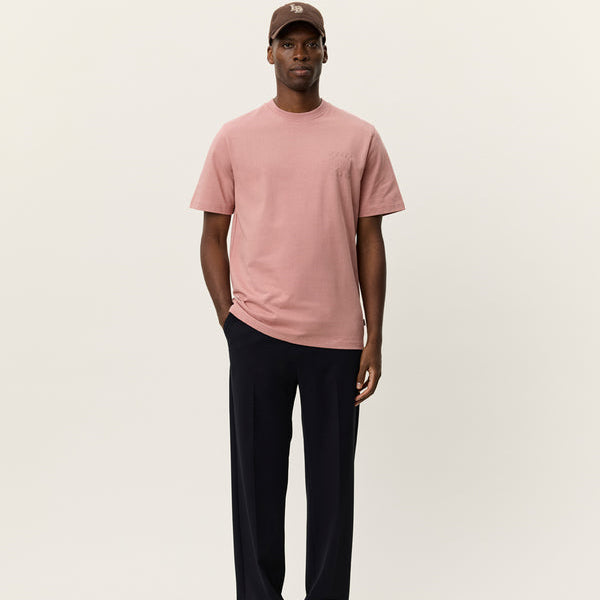Les Deux Ben Goods T-Shirt: Ash Rose Pink