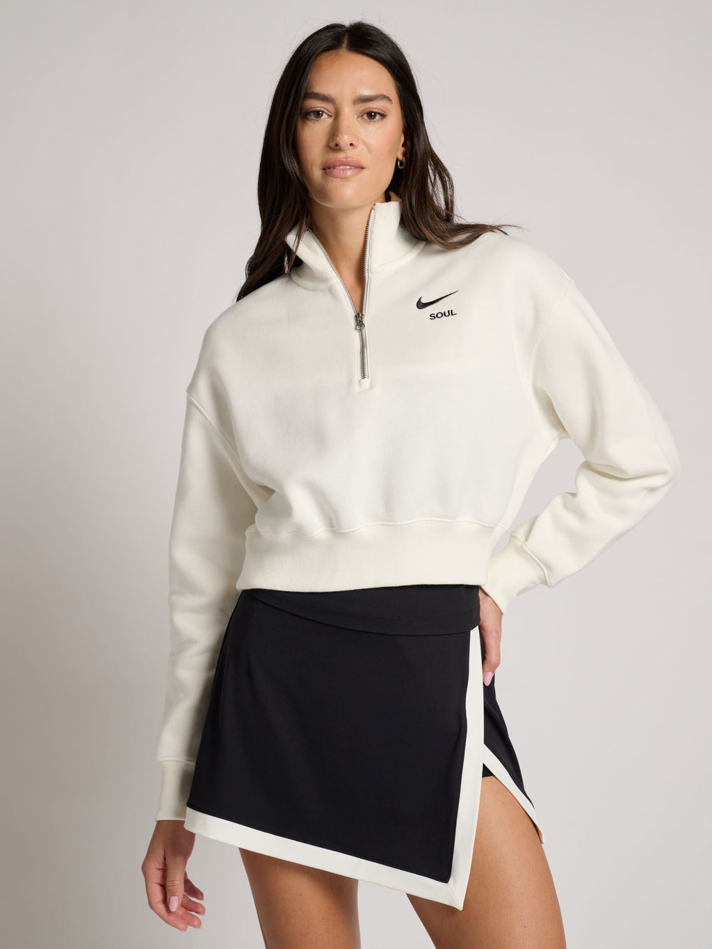 1/2 ZIP SWEATSHIRT