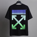 OFF-WHITE Gradient Cartoon Arrow Pattern T-Shirt
