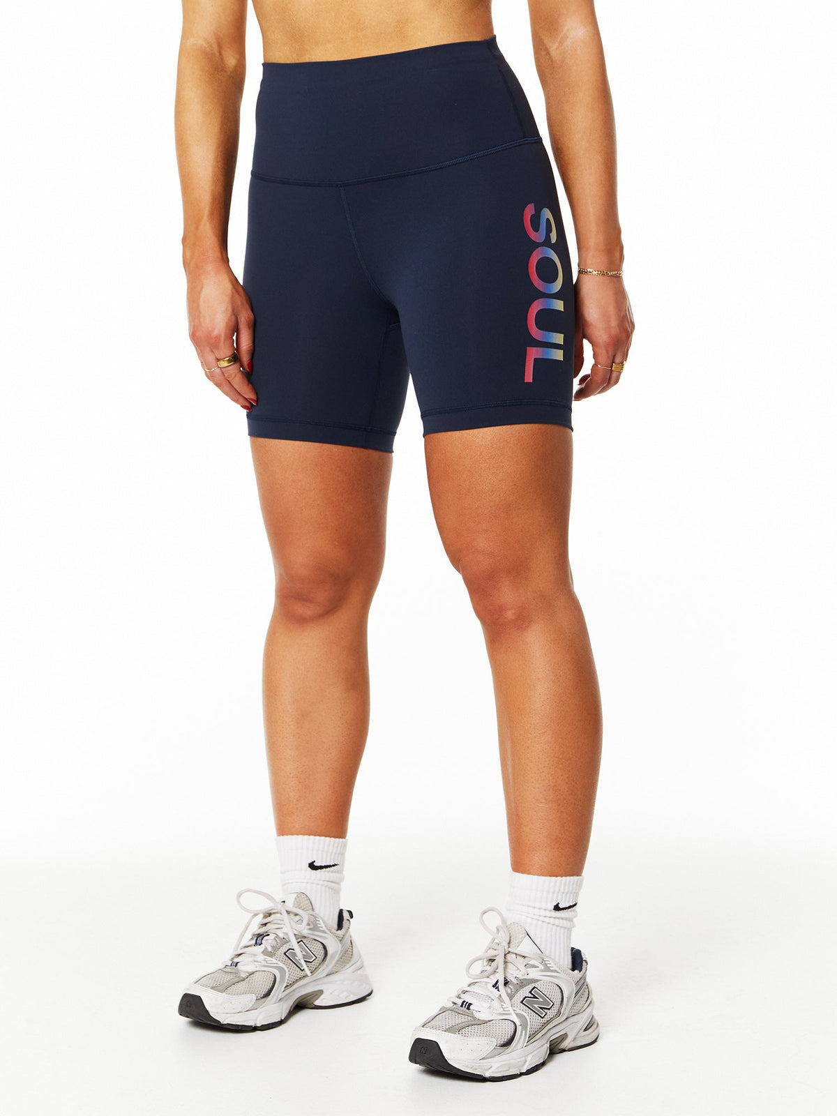 Wunder Train Short 6in Navy