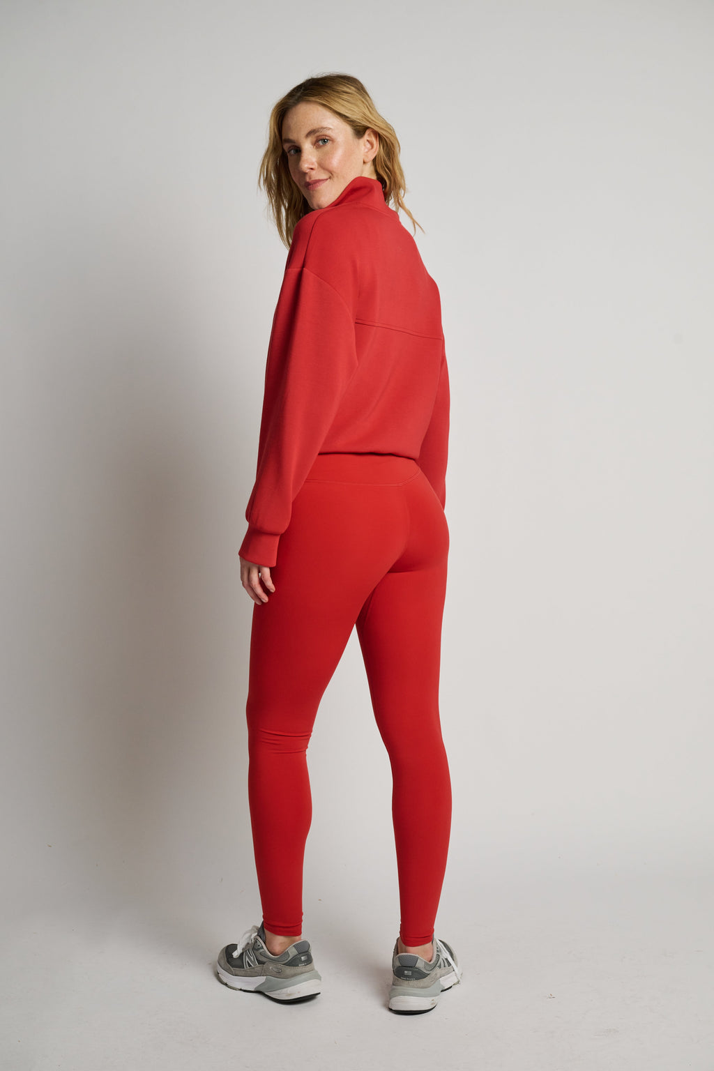 Sian Cropped Half Zip