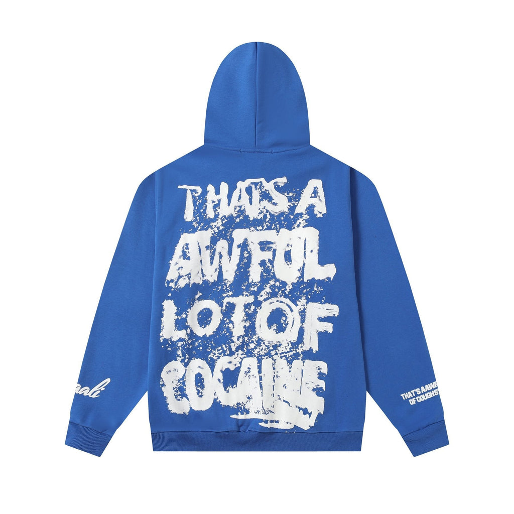 THAT'S A AWFUL LOT OF COUGH SYRUP Star Graphic Pullover Hoodie