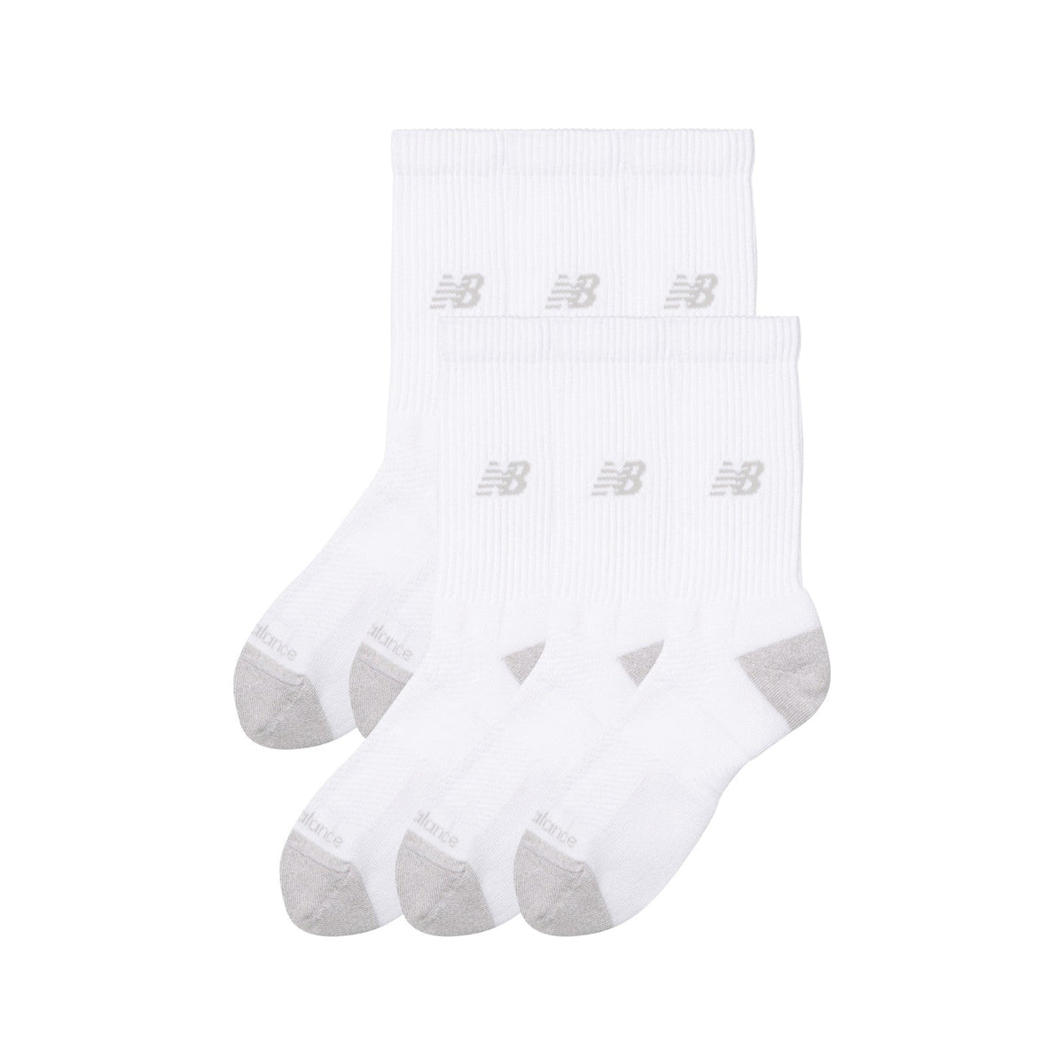 New Balance Active Crew Socks 6 Pack