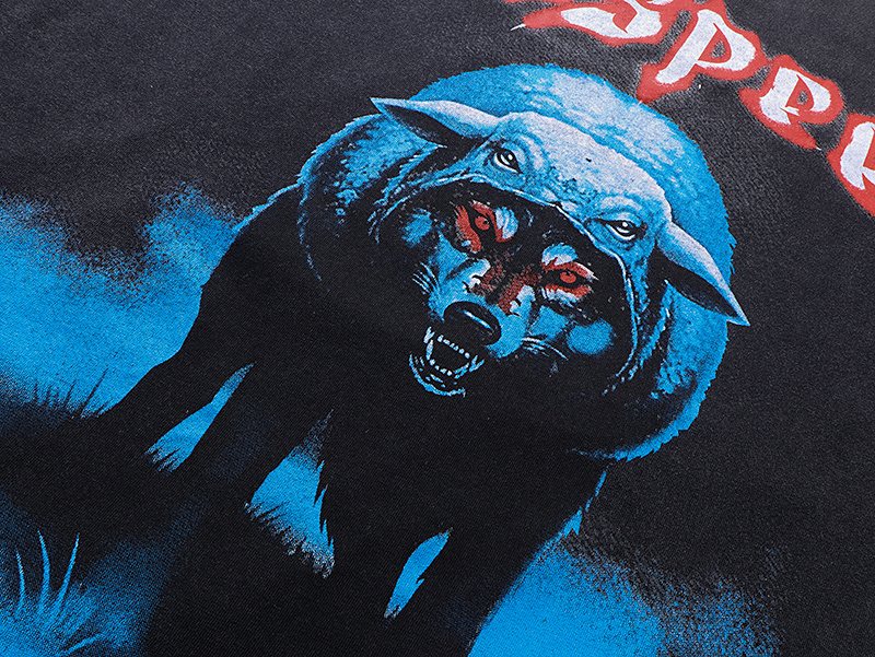 Godspeed Bear Graphic Long-Sleeve T-Shirt