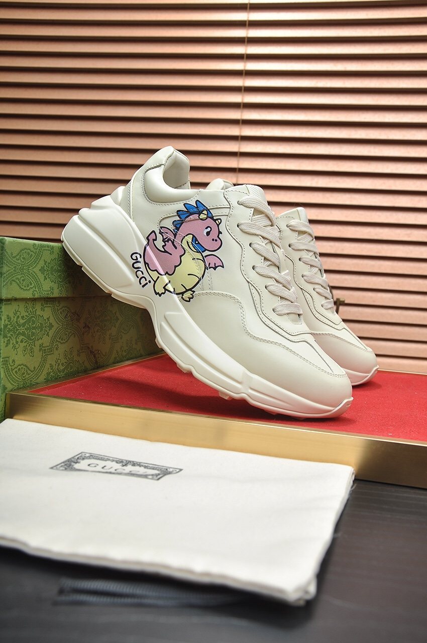 Gucci Colorful Graphic Sneakers