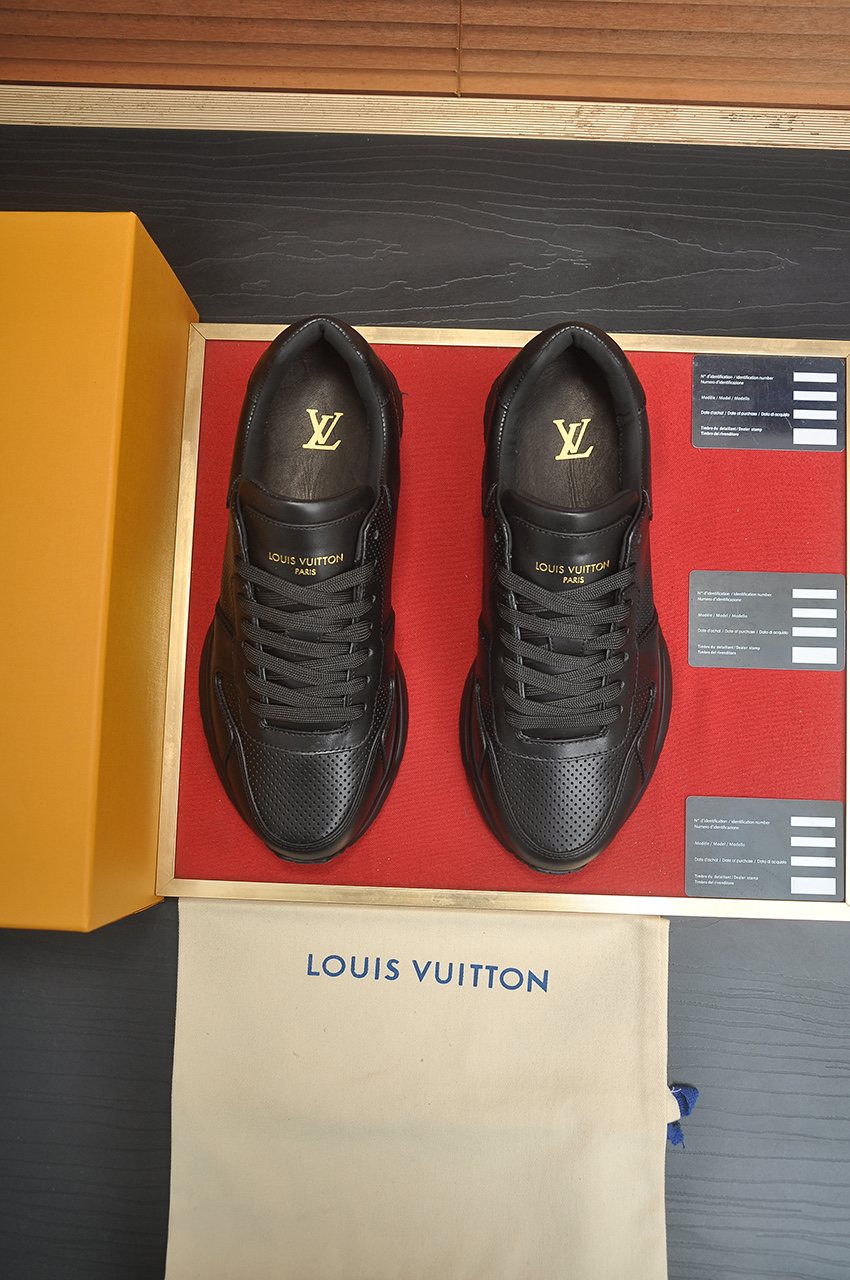 Louis Vuitton Perforated Low-Top Sneakers