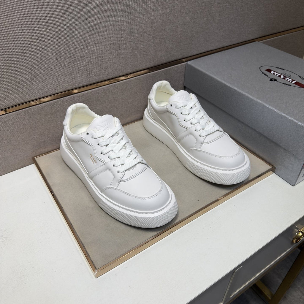 Prada Men's Paneled Low-Top Sneakers